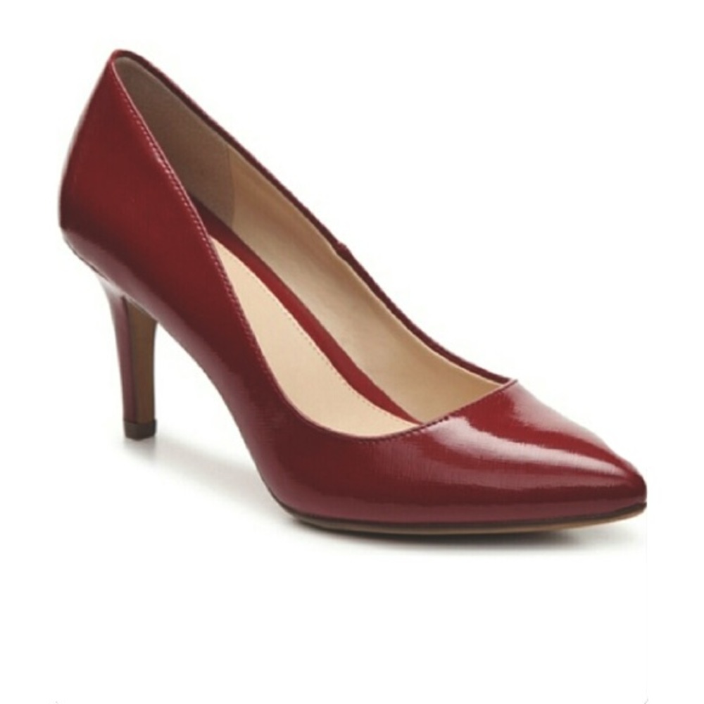 Kelly & Katie Red Pointed Toe Pumps